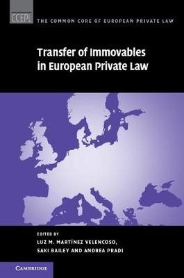 Transfer of Immovables in European Private Law - 