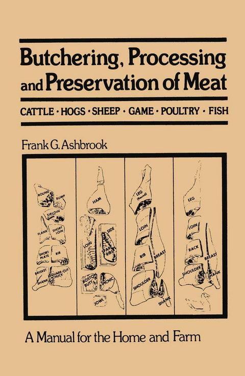 Butchering, Processing and Preservation of Meat - Frank G. Ashbrook