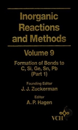 Inorganic Reactions and Methods, The Formation of Bonds to C, Si, Ge, Sn, Pb (Part 1) - 