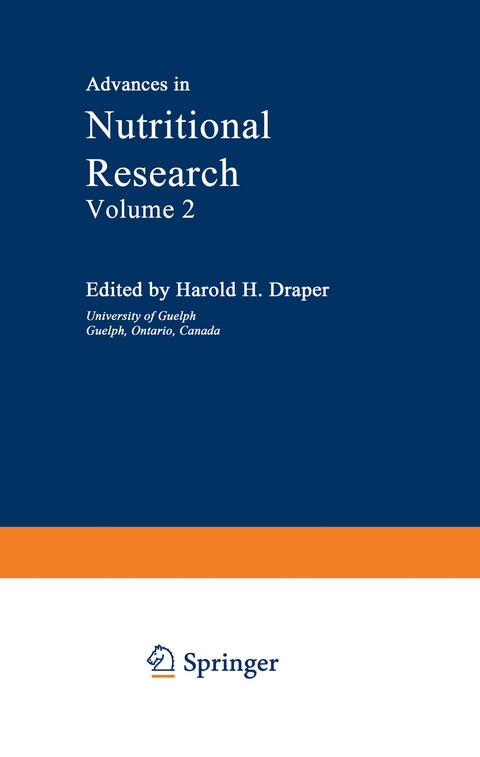 Advances in Nutritional Research - H. Draper