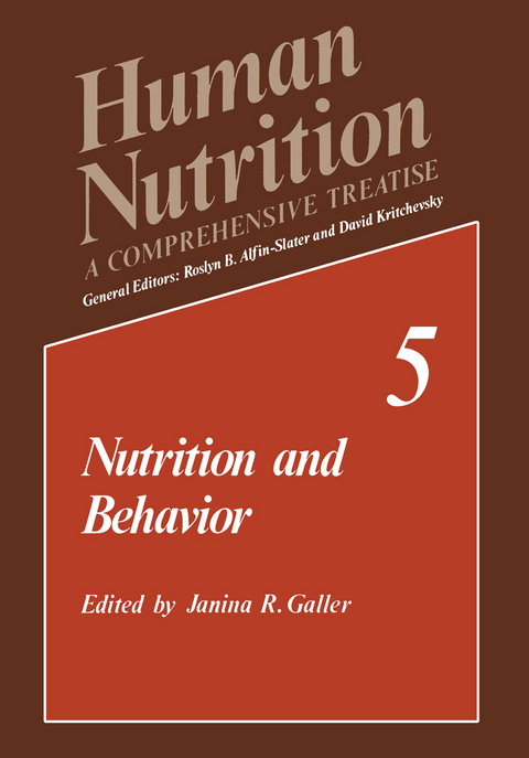 Nutrition and Behavior - J.R. Galler