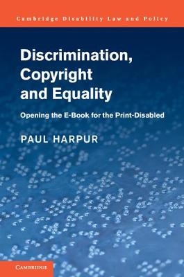 Discrimination, Copyright and Equality - Paul Harpur