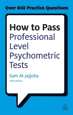 How to Pass Professional Level Psychometric Tests - Sam Al-Jajjoka