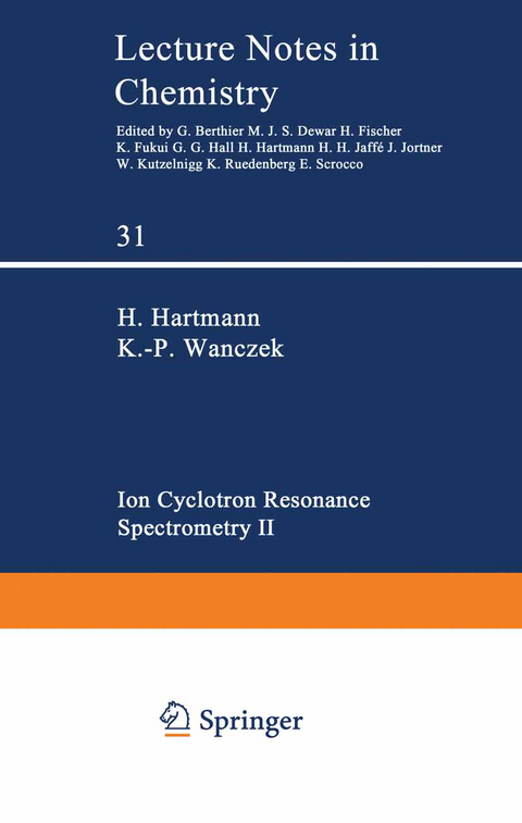 Ion Cyclotron Resonance Spectrometry II - 