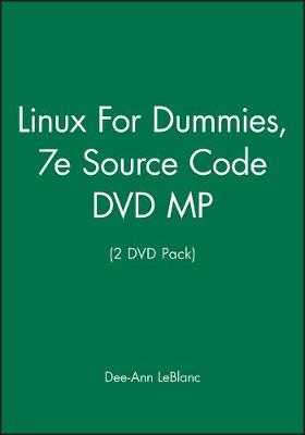 Linux For Dummies, 7e Source Code DVD MP (2 DVD Pack) - Dee-Ann LeBlanc