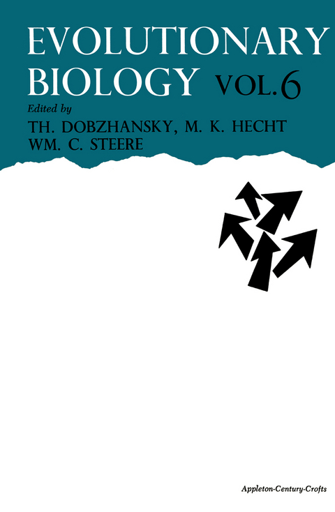 Evolutionary Biology - Theodosius Dobzhansky, Max K. Hecht, William C. Steere