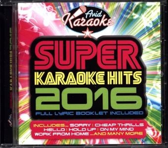 Super Karaoke Hits 2016, 1 Audio-CD -  Various
