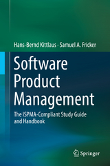 Software Product Management - Hans-Bernd Kittlaus, Samuel A. Fricker