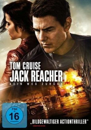 Jack Reacher: Kein Weg zurück, 1 DVD