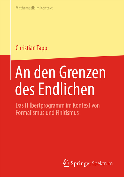 An den Grenzen des Endlichen - Christian Tapp