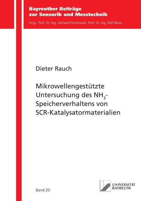 Mikrowellengestützte Untersuchung des NH3-Speicherverhaltens von SCR-Katalysatormaterialien - Dieter Rauch