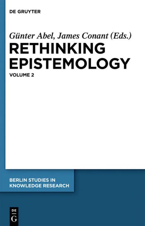 Rethinking Epistemology - 