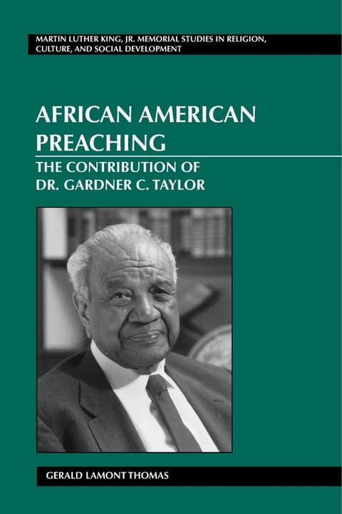 African American Preaching - Gerald Lamont Thomas