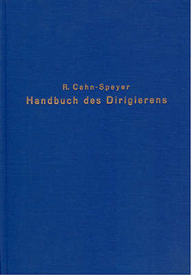 Handbuch des Dirigierens - R Cahn-Speyer