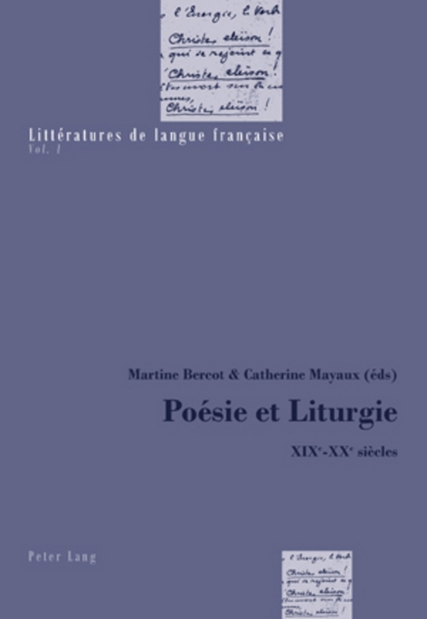 Poésie et Liturgie - 