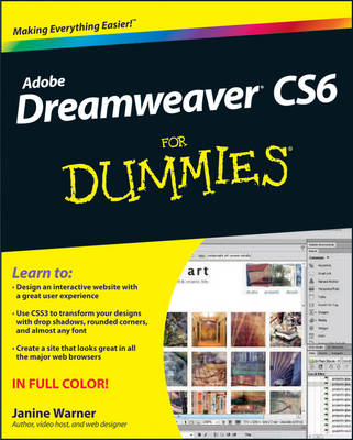 Dreamweaver Cs6  for Dummies - Janine Warner