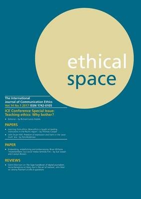 Ethical Space Vol.14 Issue 1 - 