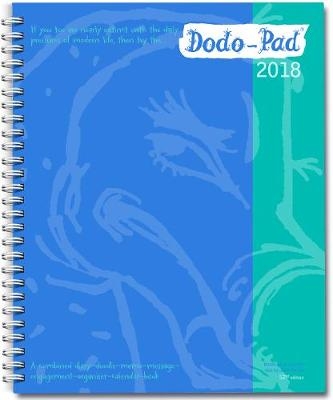 Dodo Pad Desk Diary 2018 - Calendar Year Week to View Diary