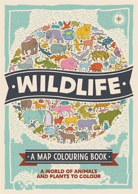 Wildlife: A Map Colouring Book - Natalie Hughes, Sophie Schrey