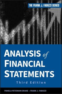 Analysis of Financial Statements - Pamela Peterson Drake, Frank J. Fabozzi