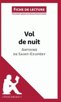 Vol de nuit de Saint-Exupery - M Puerto Gomez