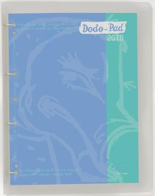 Dodo Pad A4 Diary 2018 c/w 4 Ring Binder - Week to View Calendar Year