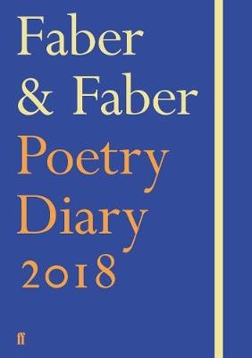 Faber & Faber Poetry Diary 2018 - Various Poets