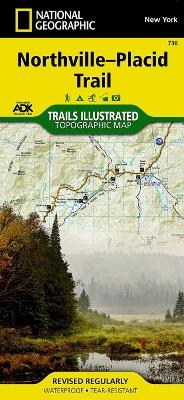 Northville-placid Trail, New York -  National Geographic Maps