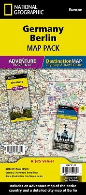 Germany, Berlin, Map Pack Bundle -  National Geographic Maps - Adventure