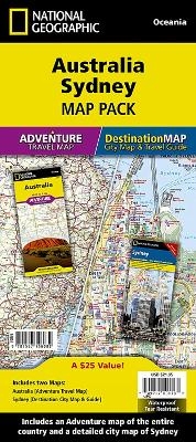 Australia, Sydney, Map Pack Bundle -  National Geographic Maps - Adventure