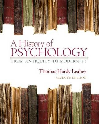 A History of Psychology - Thomas H. Leahey