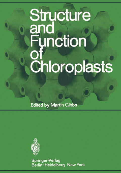 Structure and Function of Chloroplasts - 