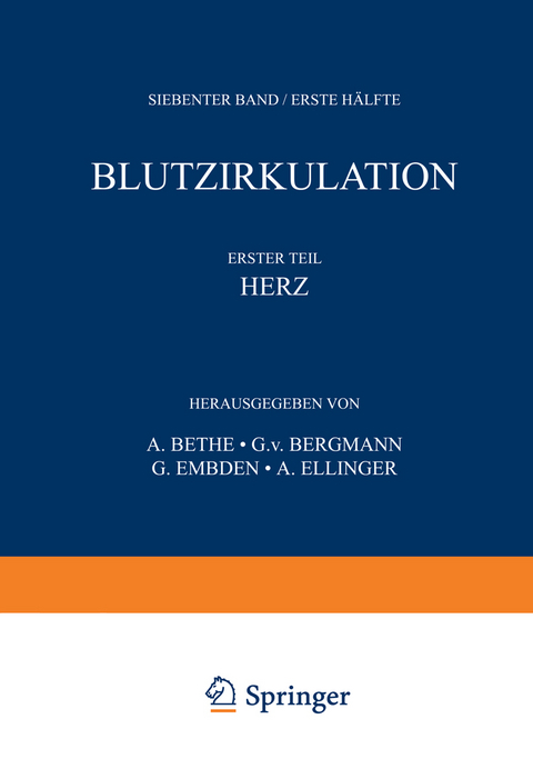 Handbuch der normalen und pathologischen Physiologie - A. Bethe, G. v. Bergmann, G. Embden, A. Ellinger