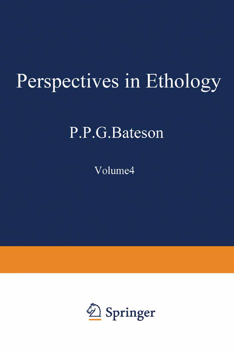 Perspectives in Ethology - Paul Patrick Gordon Bateson, Peter H. Klopfer