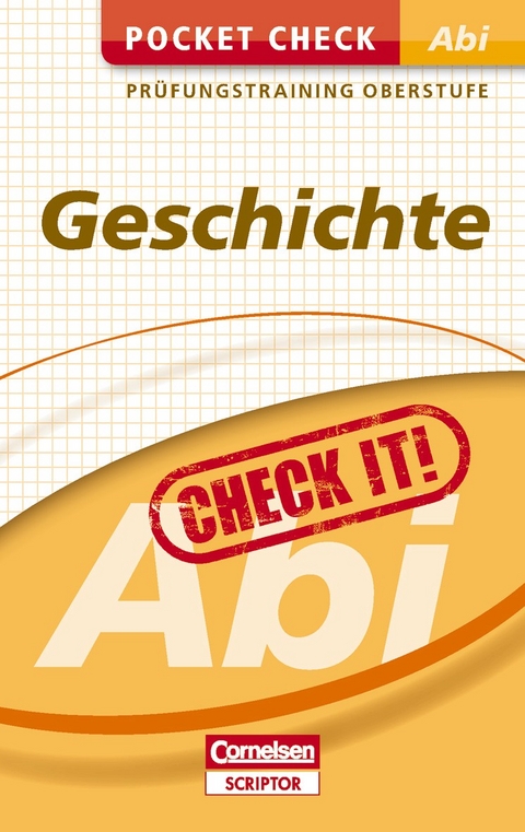 Pocket Check Abi Geschichte - Steffen Antes, Stephan Mund