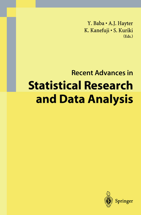 Recent Advances in Statistical Research and Data Analysis - 