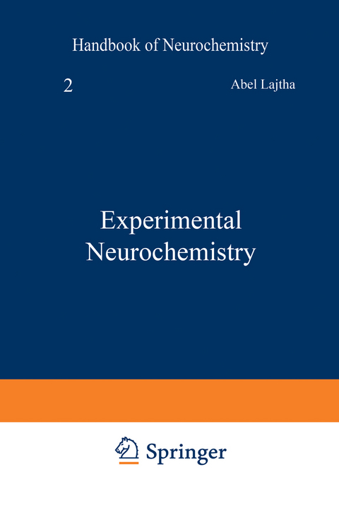 Experimental Neurochemistry - 