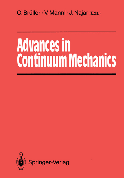 Advances in Continuum Mechanics - 