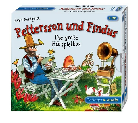 Die große Hörspielbox von Pettersson und Findus (3 CD) - Sven Nordqvist