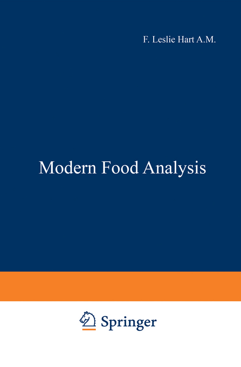 Modern Food Analysis - Frank L. Hart, Harry J. Fisher