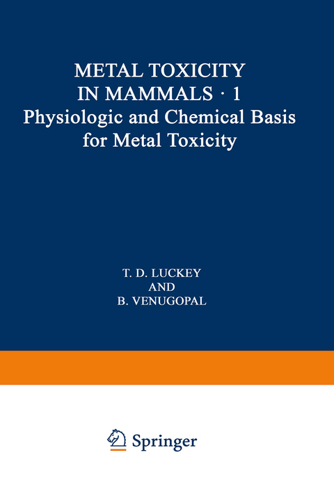 Physiologic and Chemical Basis for Metal Toxicity - B. Venugopal