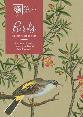 RHS Birds Pocket Notebook Set -  Royal Horticultural Society