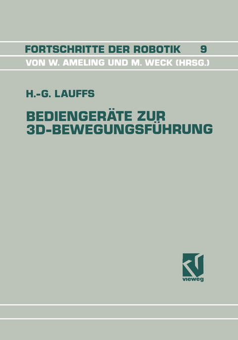 Bediengeräte zur 3D-Bewegungsführung - Hans-Georg Lauffs