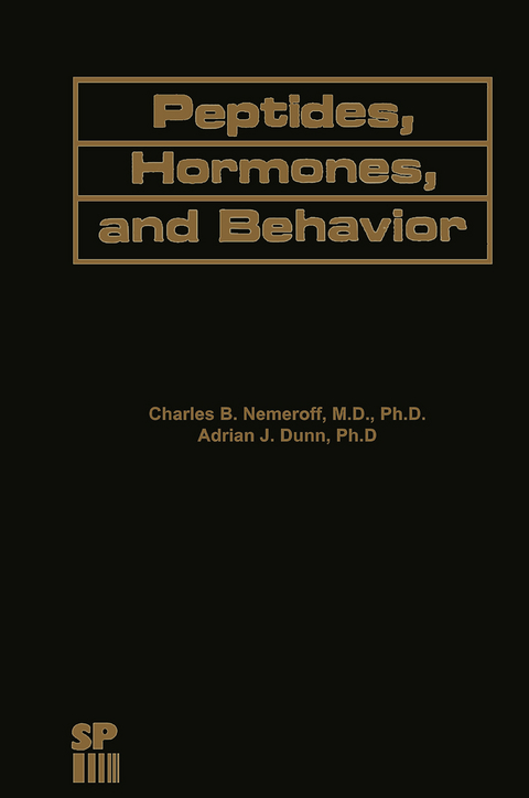 Peptides, Hormones, and Behavior - 