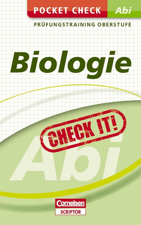 Pocket Check Abi Biologie - Wilfried Probst