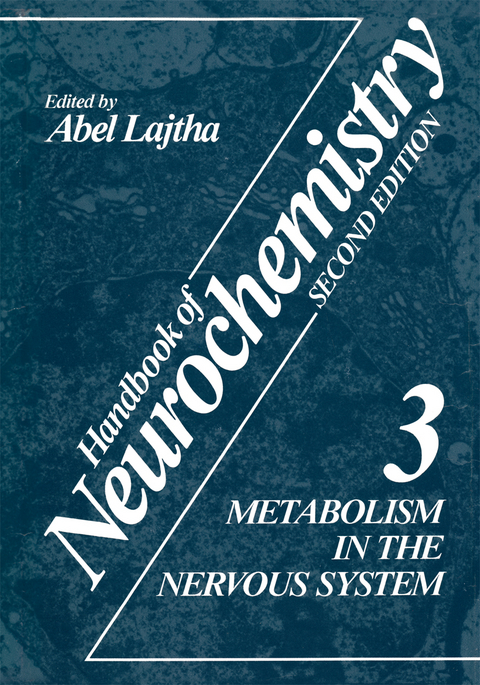 Metabolism in the Nervous System - 