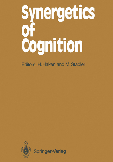 Synergetics of Cognition - 