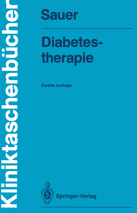 Diabetestherapie - Heinrich Sauer