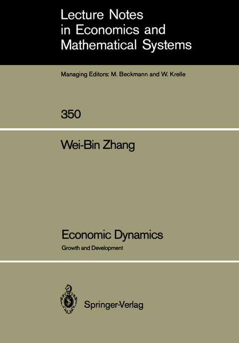 Economic Dynamics - Wei-Bin Zhang