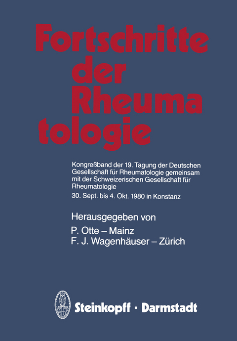 Fortschritte der Rheumatologie - 